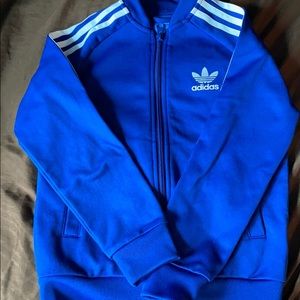 Blue Adidas jacket